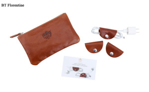 Tech Cord Wraps in Zippered Pouch